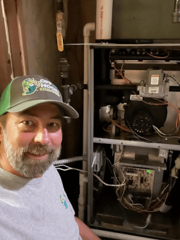 Off The Hook! Heating Air & Plumbing always does a full inspection on our own work making sure that things are done right the first time.